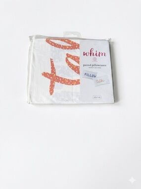 Pillow Talk Pillow Case Set NWT Standard Dorm Ready Gift Fun